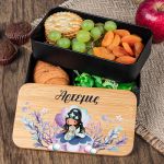 Δοχείου Φαγητού 2 Επιπέδων, με το Όνομα του Παιδιού, Pearl