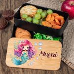 Δοχείου Φαγητού 2 Επιπέδων, με το Όνομα του Παιδιού, Bubbles