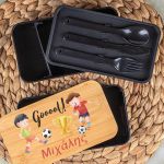 Δοχείου Φαγητού 2 Επιπέδων, με το Όνομα του Παιδιού, Winners