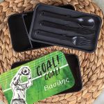 Δοχείου Φαγητού 2 Επιπέδων, με το Όνομα του Παιδιού, Goal