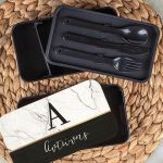 Δοχείου Φαγητού 2 Επιπέδων, με το Όνομα του Παιδιού, Premium