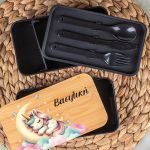 Δοχείου Φαγητού 2 Επιπέδων, με το Όνομα του Παιδιού, Dreams