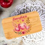 Δοχείου Φαγητού 2 Επιπέδων, με το Όνομα του Παιδιού, Hearts