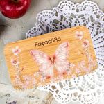 Δοχείου Φαγητού 2 Επιπέδων, με το Όνομα του Παιδιού, Flowers