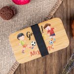 Δοχείου Φαγητού 2 Επιπέδων, με το Όνομα του Παιδιού, Winners