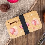 Δοχείου Φαγητού 2 Επιπέδων, με το Όνομα του Παιδιού, Star