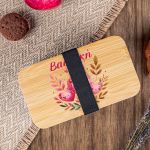 Δοχείου Φαγητού 2 Επιπέδων, με το Όνομα του Παιδιού, Hearts