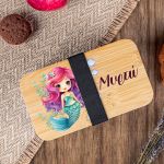 Δοχείου Φαγητού 2 Επιπέδων, με το Όνομα του Παιδιού, Bubbles