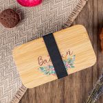 Δοχείου Φαγητού 2 Επιπέδων, με το Όνομα του Παιδιού, Spring