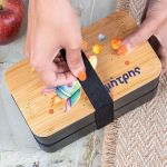 Δοχείου Φαγητού 2 Επιπέδων, με το Όνομα του Παιδιού, Rocket