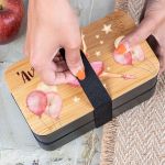 Δοχείου Φαγητού 2 Επιπέδων, με το Όνομα του Παιδιού, Star