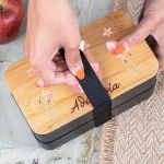 Δοχείου Φαγητού 2 Επιπέδων, με το Όνομα του Παιδιού, Sparkles