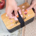 Δοχείου Φαγητού 2 Επιπέδων, με το Όνομα του Παιδιού, Wings