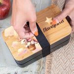 Δοχείου Φαγητού 2 Επιπέδων, με το Όνομα του Παιδιού, Traveler