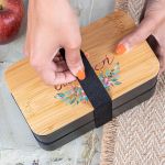 Δοχείου Φαγητού 2 Επιπέδων, με το Όνομα του Παιδιού, Spring