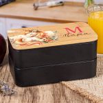 Δοχείου Φαγητού 2 Επιπέδων, με το Όνομα του Παιδιού, EnchantedΔοχείου Φαγητού 2 Επιπέδων, με το Όνομα του Παιδιού, Enchanted