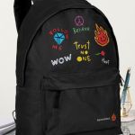 Σχολική Τσάντα Δημοτικού και Γυμνασίου, Μαύρο Χρώμα, Cool