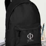 Σχολική Τσάντα Γυμνασίου και Λύκειου, Μαύρο Χρώμα, Simple