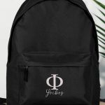 Σχολική Τσάντα Γυμνασίου και Λύκειου, Μαύρο Χρώμα, Simple