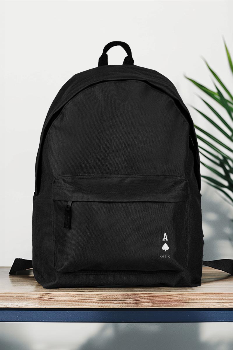 Σχολική Τσάντα Γυμνασίου και Λύκειου, Μαύρο Χρώμα, Ace