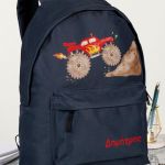 Σχολική Τσάντα Δημοτικού, Μπλε Χρώμα, Boy Racer