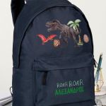 Σχολική Τσάντα Δημοτικού, Μαύρο Χρώμα, Jurassic World