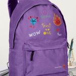 Σχολική Τσάντα Δημοτικού και Γυμνασίου, Μωβ Χρώμα, Cool