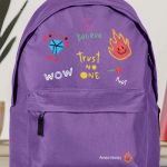 Σχολική Τσάντα Δημοτικού και Γυμνασίου, Μωβ Χρώμα, Cool