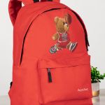 Σχολική Τσάντα Δημοτικού και Γυμνασίου, Κόκκινο Χρώμα, Teddy