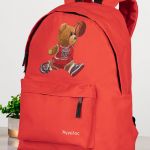 Σχολική Τσάντα Δημοτικού και Γυμνασίου, Κόκκινο Χρώμα, Teddy