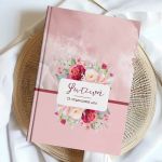 Σκληρόδετο Premium Τετράδιο με Σχέδιο Rose Garden
