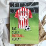 Σκληρόδετο Premium Τετράδιο με Σχέδιο Κόκκινος Παίχτης