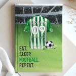 Σκληρόδετο Premium Τετράδιο με Σχέδιο Πράσινος Παίχτης