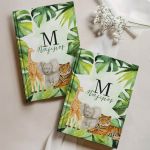 Σκληρόδετο Premium Τετράδιο με Σχέδιο Ζώα της Ζούγκλας