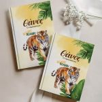 Σκληρόδετο Premium Τετράδιο με Σχέδιο Τίγρης