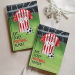 Σκληρόδετο Premium Τετράδιο με Σχέδιο Κόκκινος Παίχτης