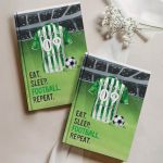 Σκληρόδετο Premium Τετράδιο με Σχέδιο Πράσινος Παίχτης