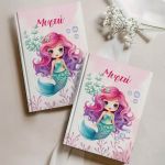 Σκληρόδετο Premium Τετράδιο με Σχέδιο Γλυκιά Γοργόνα