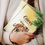 Σκληρόδετο Premium Τετράδιο με Σχέδιο Τίγρης