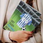 Σκληρόδετο Premium Τετράδιο με Σχέδιο Μπλε Παίχτης