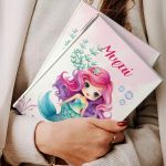 Σκληρόδετο Premium Τετράδιο με Σχέδιο Γλυκιά Γοργόνα