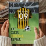 Σκληρόδετο Premium Τετράδιο με Σχέδιο Κίτρινος Παίχτης