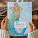 Σκληρόδετο Premium Τετράδιο με Σχέδιο Mermaid Vibes