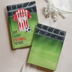 Σκληρόδετο Premium Τετράδιο με Σχέδιο Κόκκινος Παίχτης