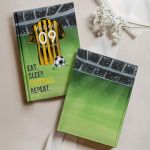 Σκληρόδετο Premium Τετράδιο με Σχέδιο Κίτρινος Παίχτης