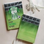 Σκληρόδετο Premium Τετράδιο με Σχέδιο Πράσινος Παίχτης