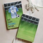 Σκληρόδετο Premium Τετράδιο με Σχέδιο Μπλε Παίχτης