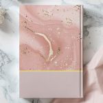 Σκληρόδετο Premium Τετράδιο με Σχέδιο Gold Marble MonogramΣκληρόδετο Premium Τετράδιο με Σχέδιο Gold Marble Monogram