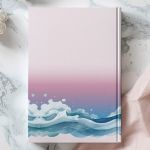 Σκληρόδετο Premium Τετράδιο με Σχέδιο Ωκεανός