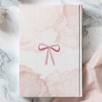 Σκληρόδετο Premium Τετράδιο με Σχέδιο Νεράιδα Στην Κούνια